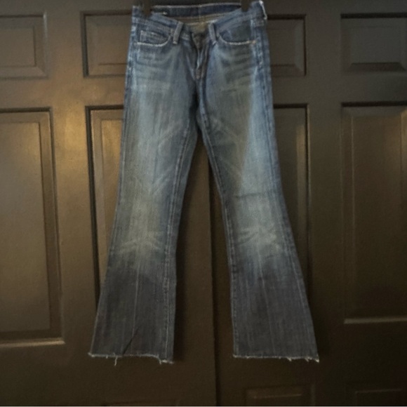 Citizens of Humanity Jeans Women's 25 Ingrid 002 Low Waist Flare USA Made(E5 - Picture 1 of 11